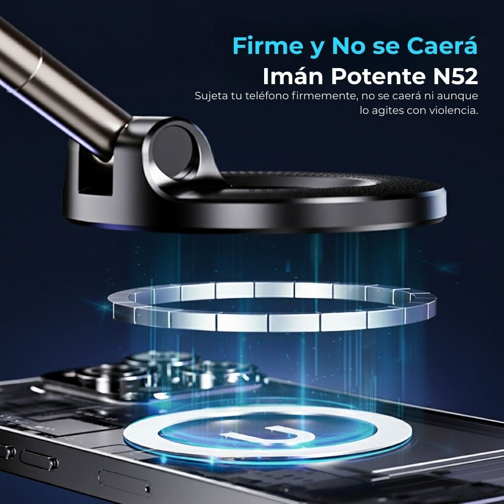 Soporte Magnético MagSafe para Carro – Ultra Fuerte con Succión 🚗🧲