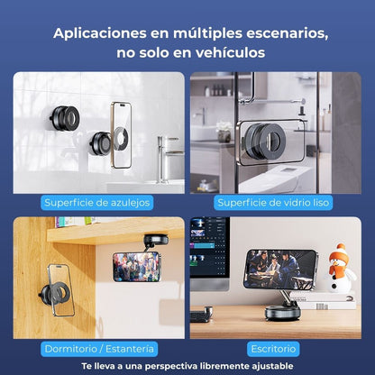 Soporte Magnético MagSafe para Carro – Ultra Fuerte con Succión 🚗🧲