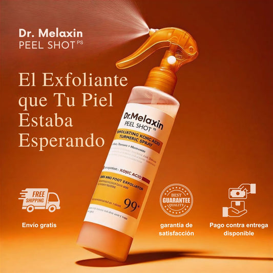 El Secreto de una Piel Radiante Dr. Melaxin Spray Exfoliante